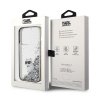 Etui Karl Lagerfeld do iPhone 15 Pro Max Liquid Glitter – Choupette – Przezroczyste